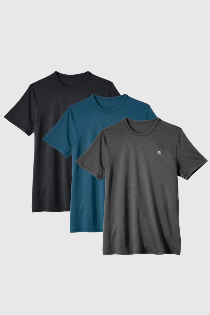 Ryker Bamboo Blend Gym Tee - 3-Tee Bundle (20% OFF)
