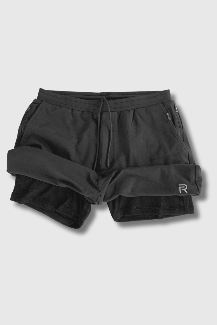 The Apex Short - (100% Organic Cotton + 100% Merino Wool Liner)
