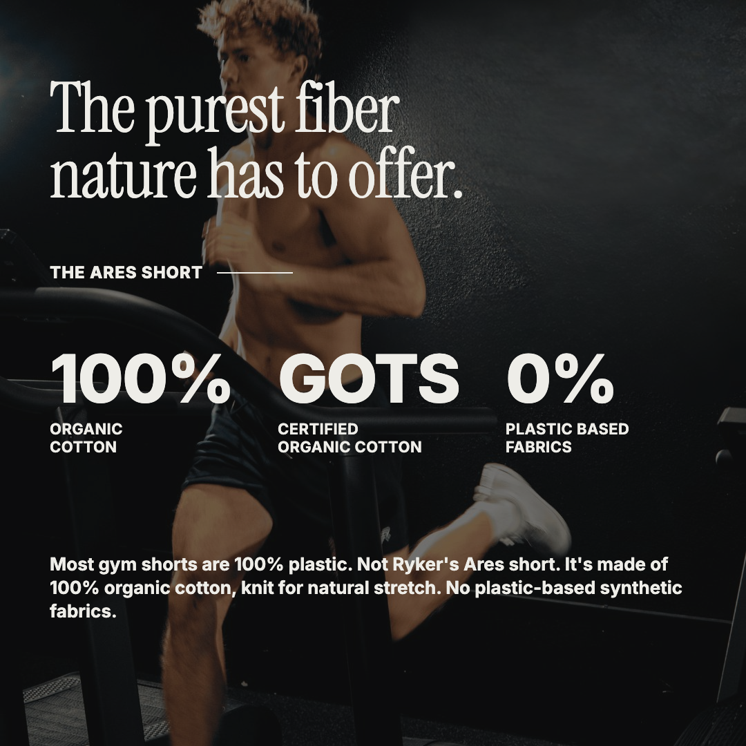 The Ares 100% Organic Cotton Shorts