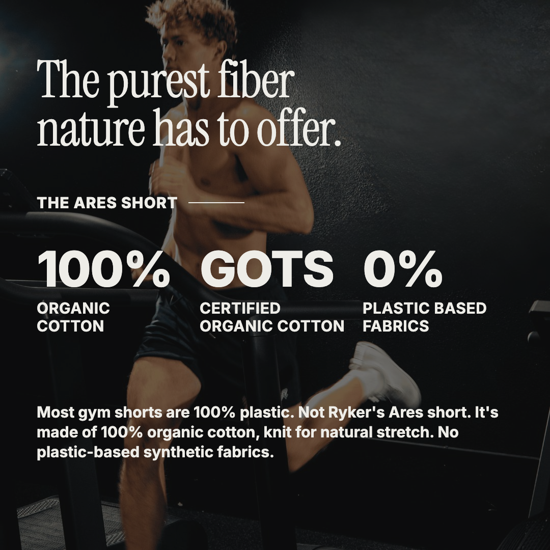 The Ares 100% Organic Cotton Shorts