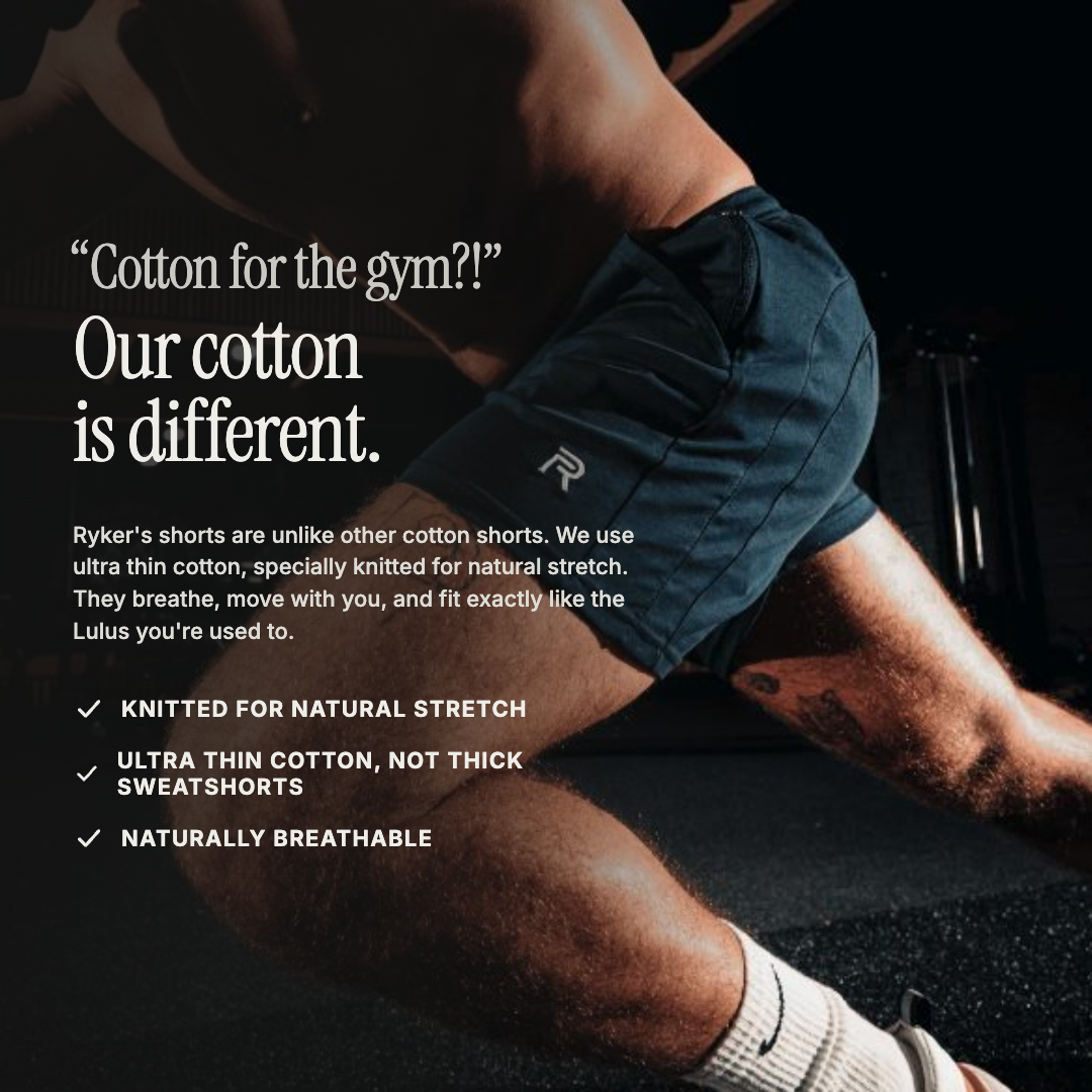 The Ares 100% Organic Cotton Shorts
