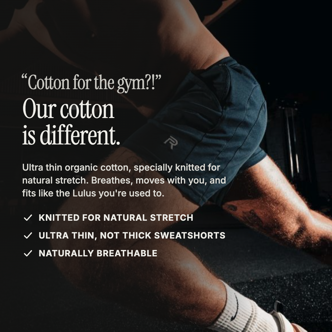 The Ares 100% Organic Cotton Shorts