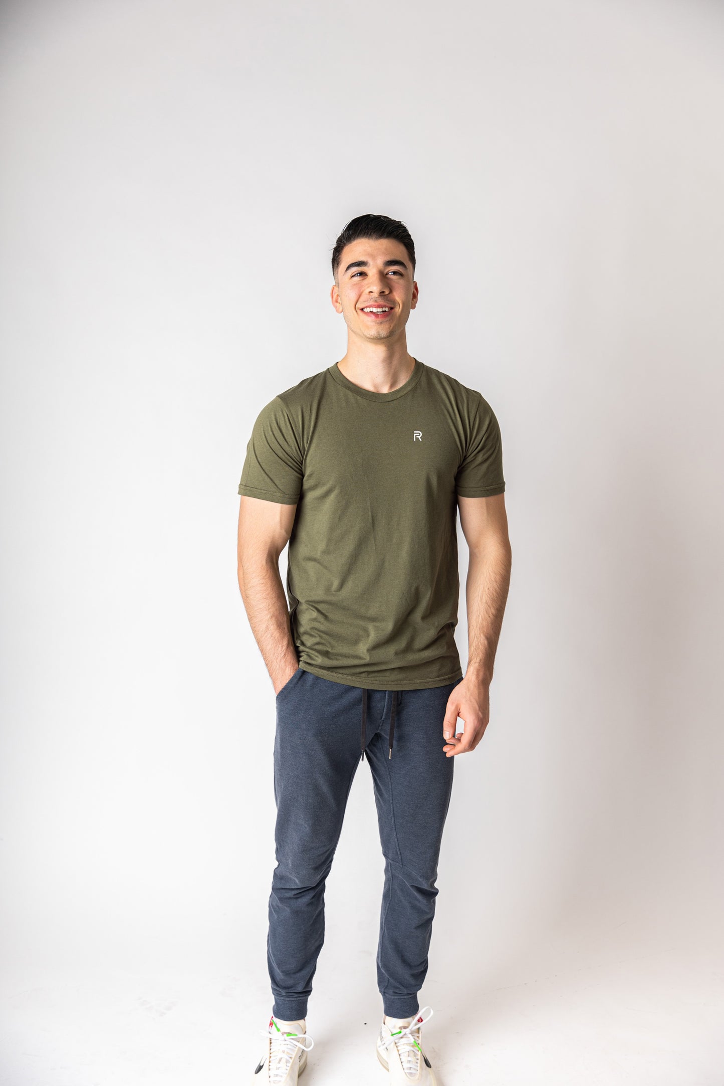 Ryker Hemp Blend Gym Tee - Pine (20% OFF)