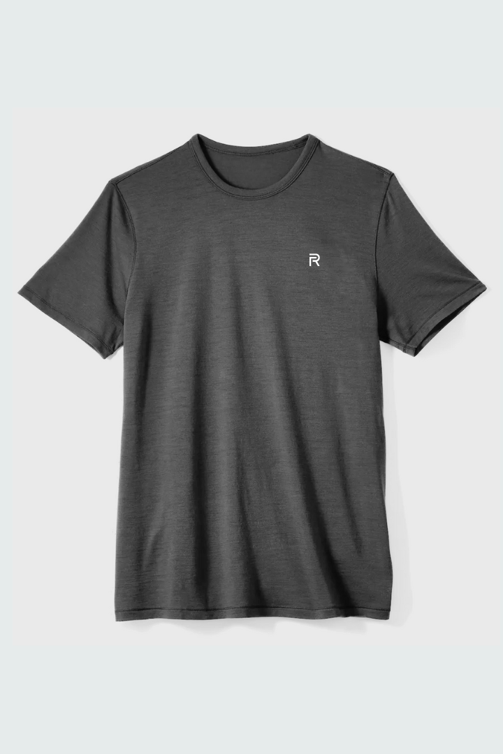 The Essential Bamboo Blend Gym Tee 1.0 - Graphite (Last Chance!)