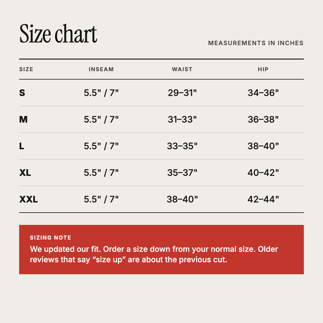 The Apex Short - (100% Organic Cotton + 100% Merino Wool Liner)