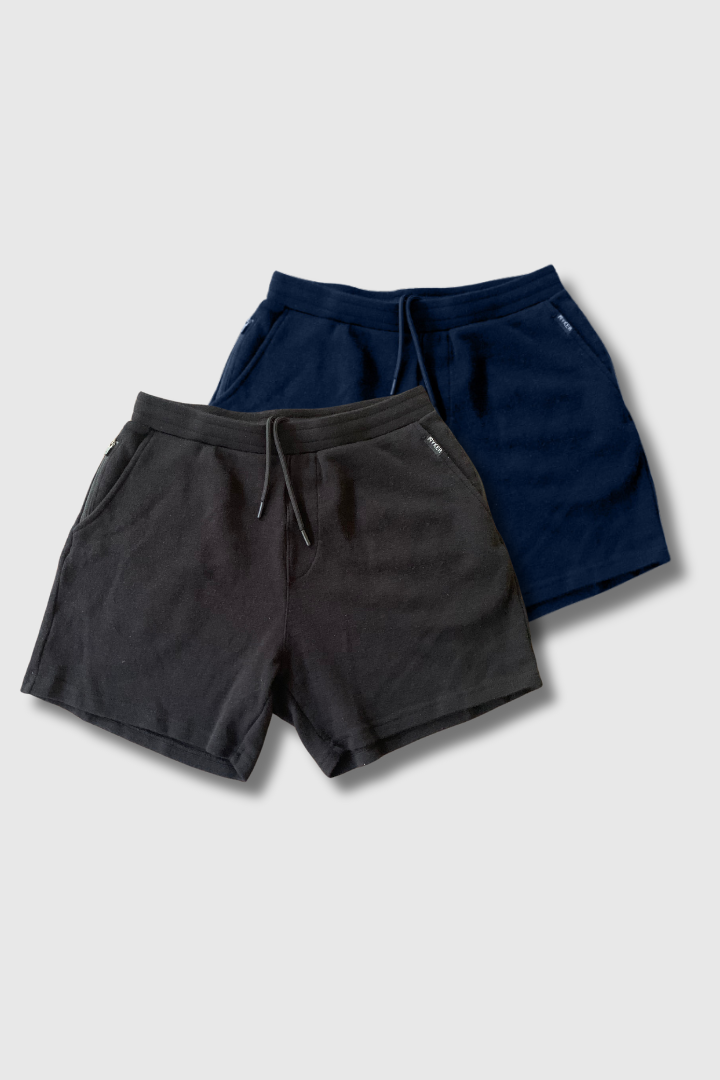 The Apollo 100% Merino Wool Shorts - 7" - 2 Pack