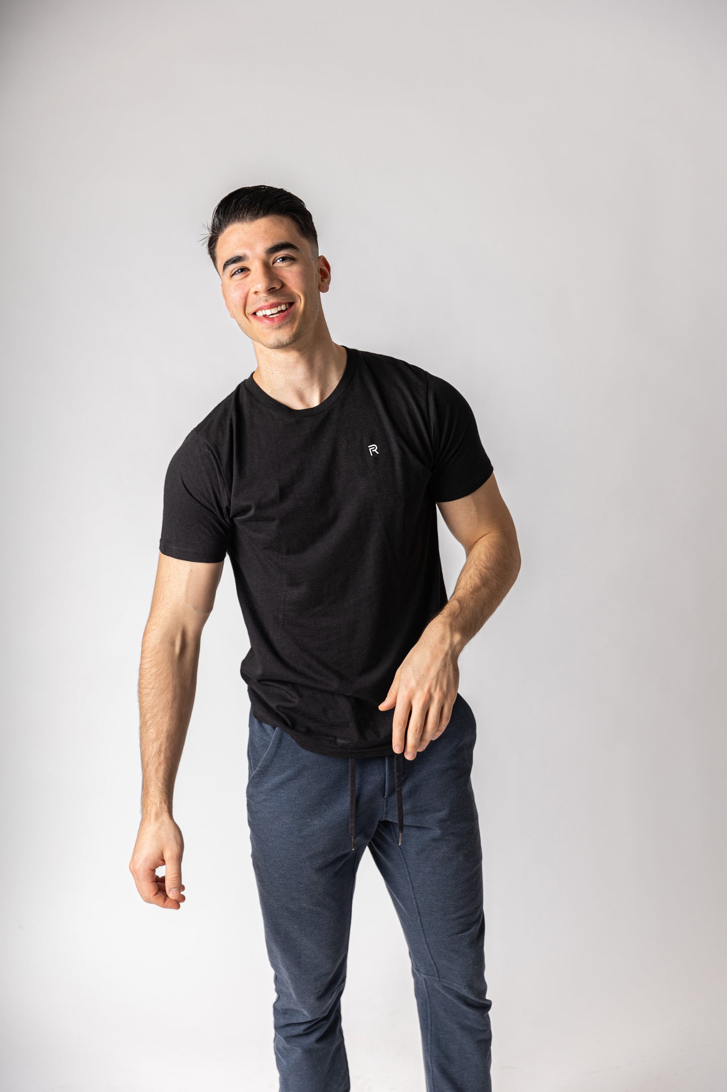 Ryker Bamboo Blend Gym Tee - Anthracite (20% OFF)